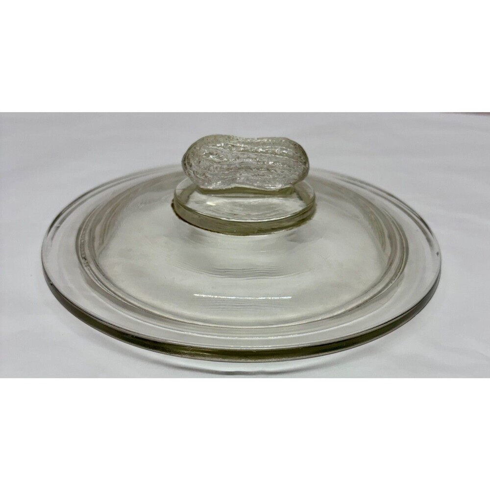 Vintage Planters "Mr. Peanut" Glass Jar Lid Only Peanut Knob Handle